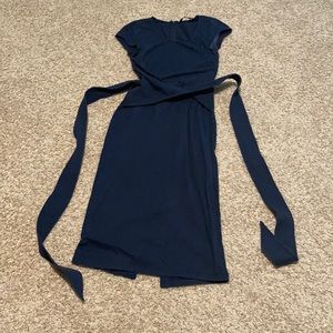 Blue eshakti dress used